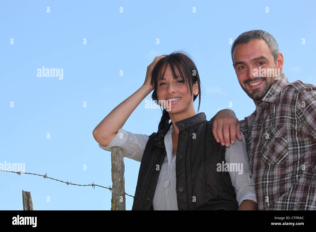portrait of a couple Stock Photo - Alamy