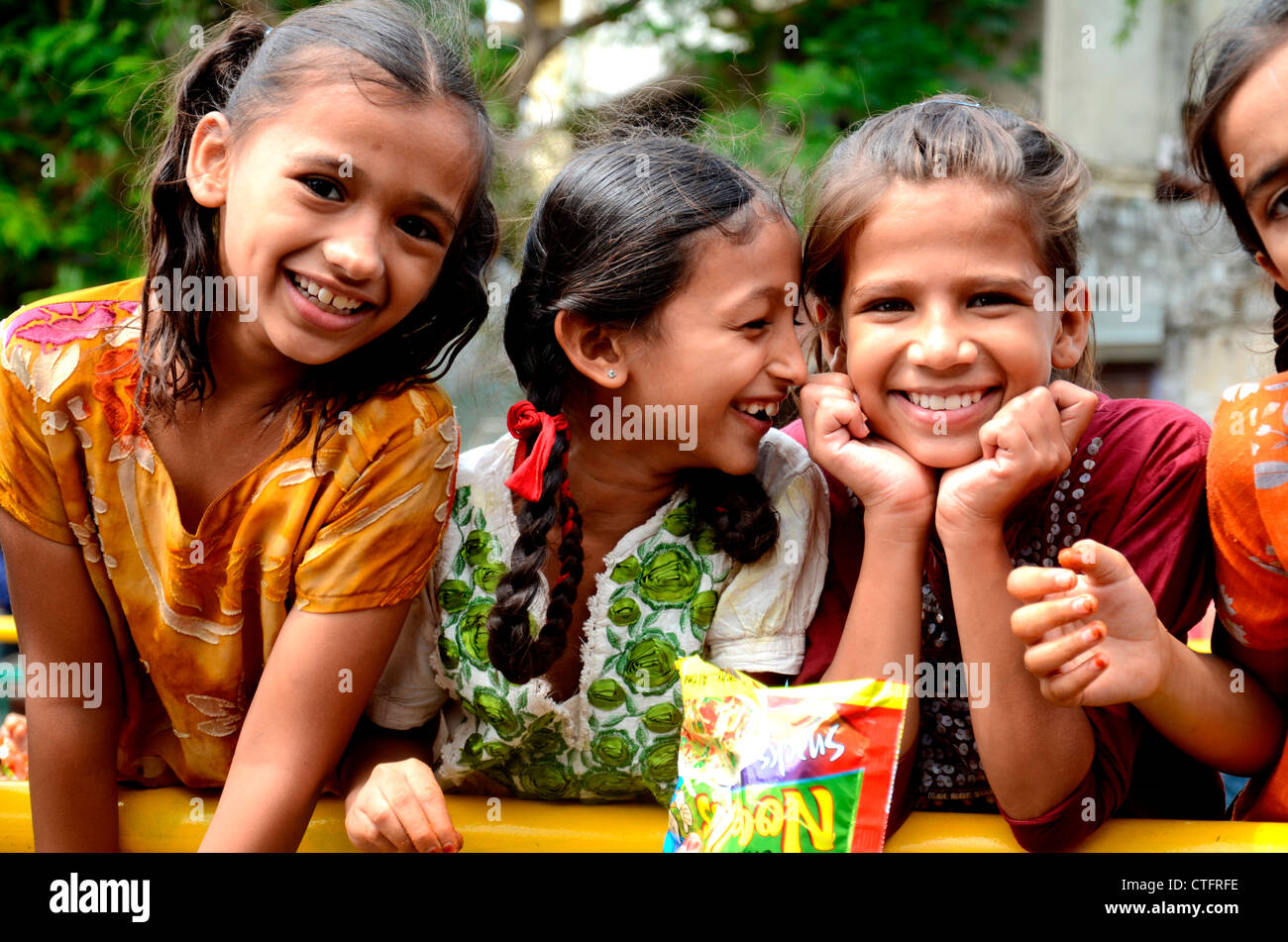 Indian girls joy hi-res stock photography and images - Alamy