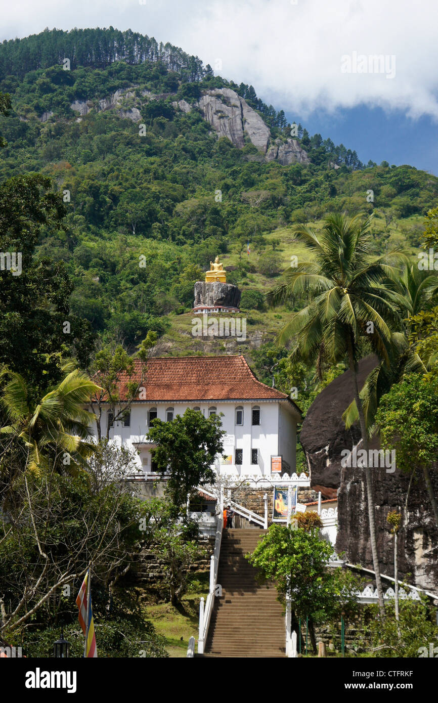 Aluvihara Buddhist temple, Matale, Sri Lanka Stock Photo Alamy