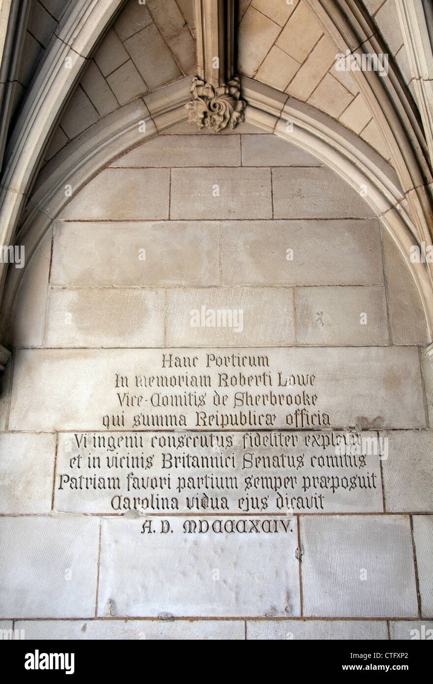 Bust Inscription St Magarets Church Westminster - Inscription alongside bust of Robert ...