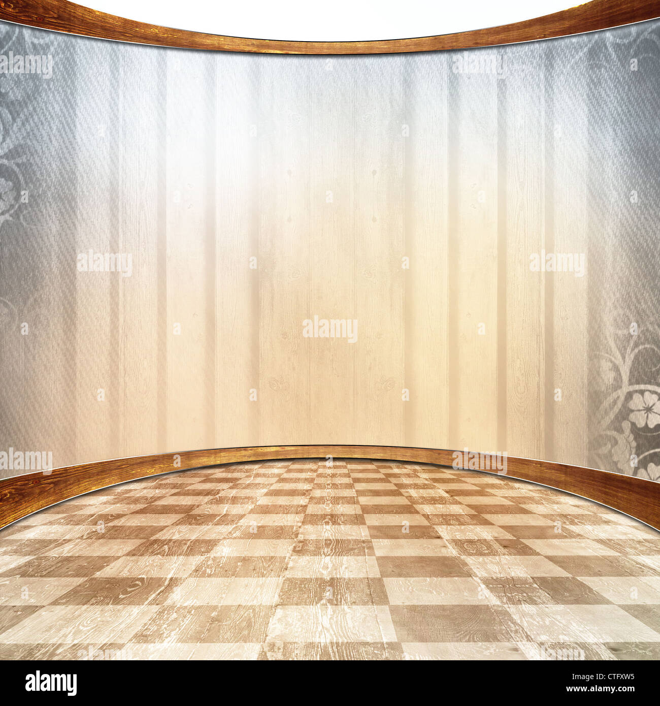 Grung retro vintage room background Stock Photo Alamy