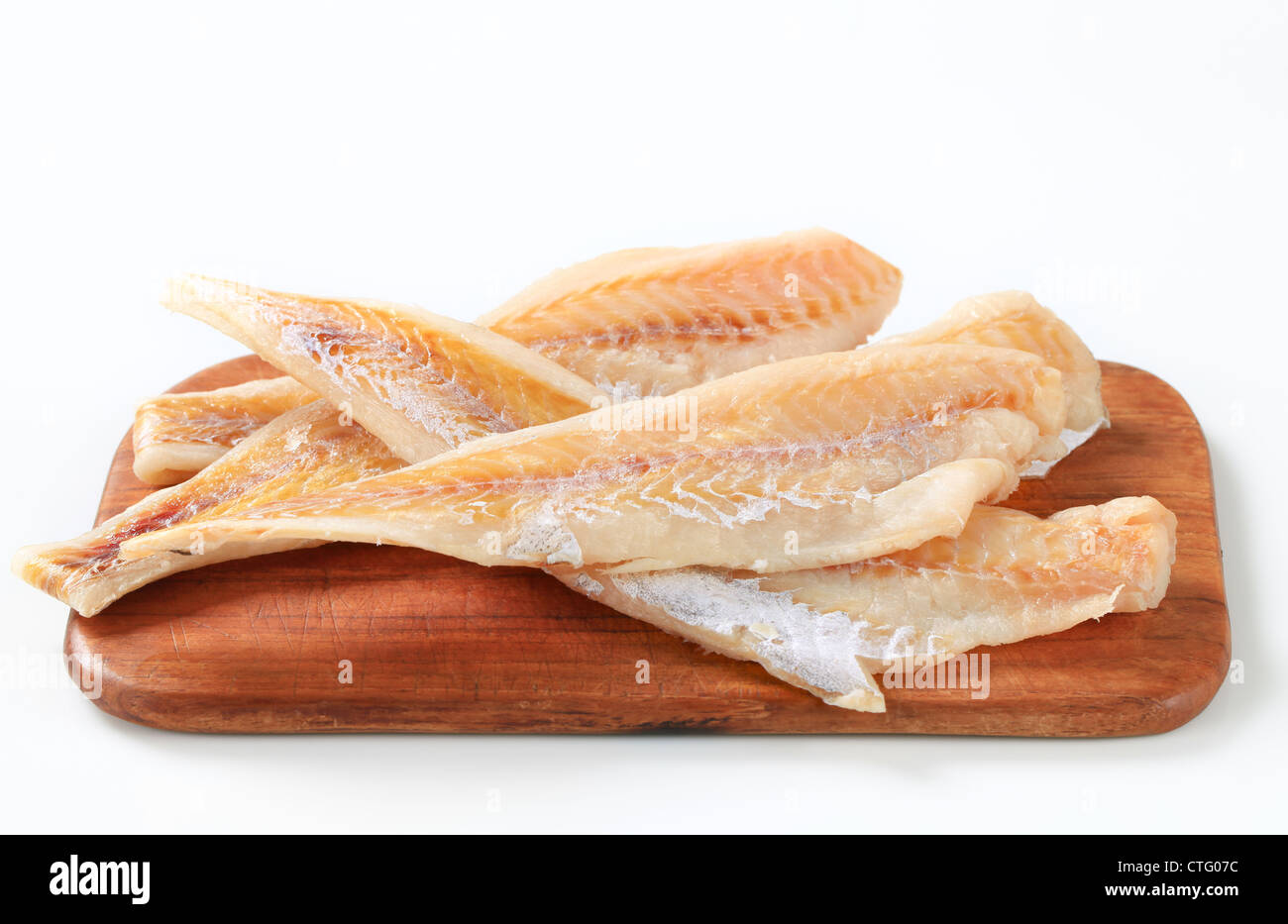 Studio shot of fresh fish fillets Stock Photo Alamy