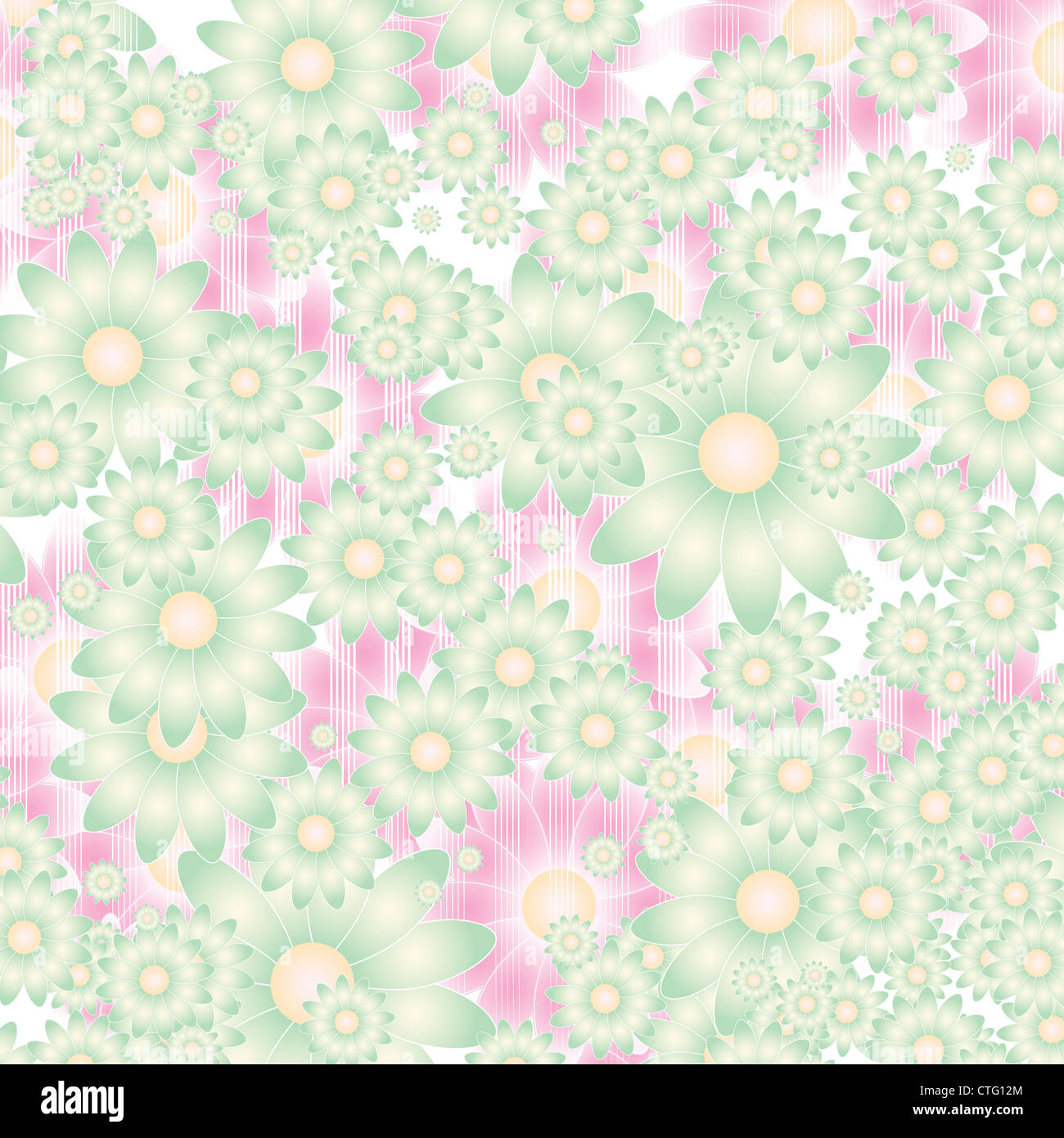 floral background in soft colors vector illustration Stock Photo - Alamy
