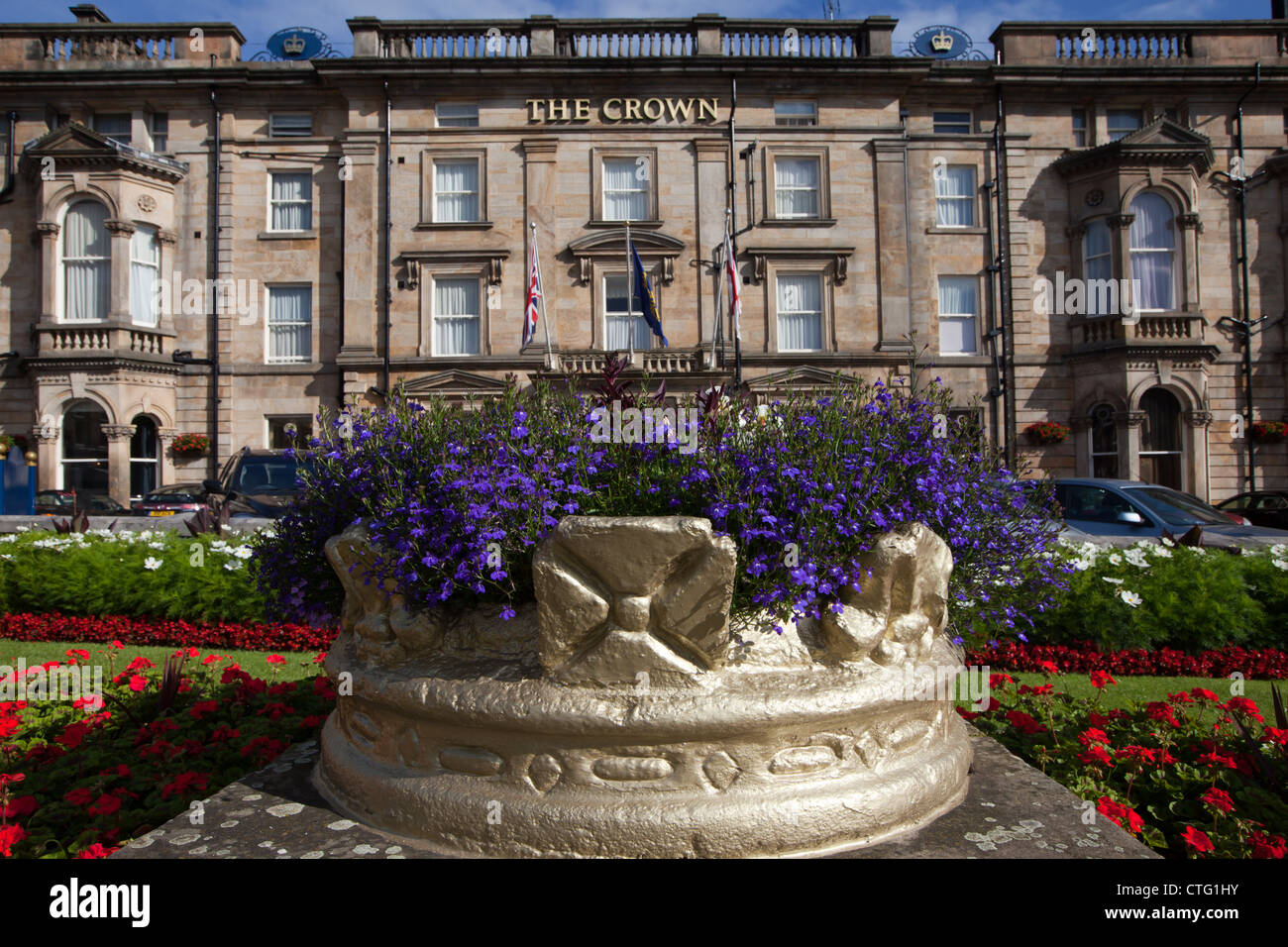 Crown Hotel Harrogate Stock Photo