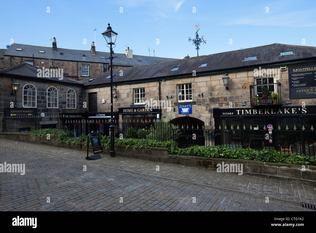 Montpelier Quarter Harrogate Stock Photo