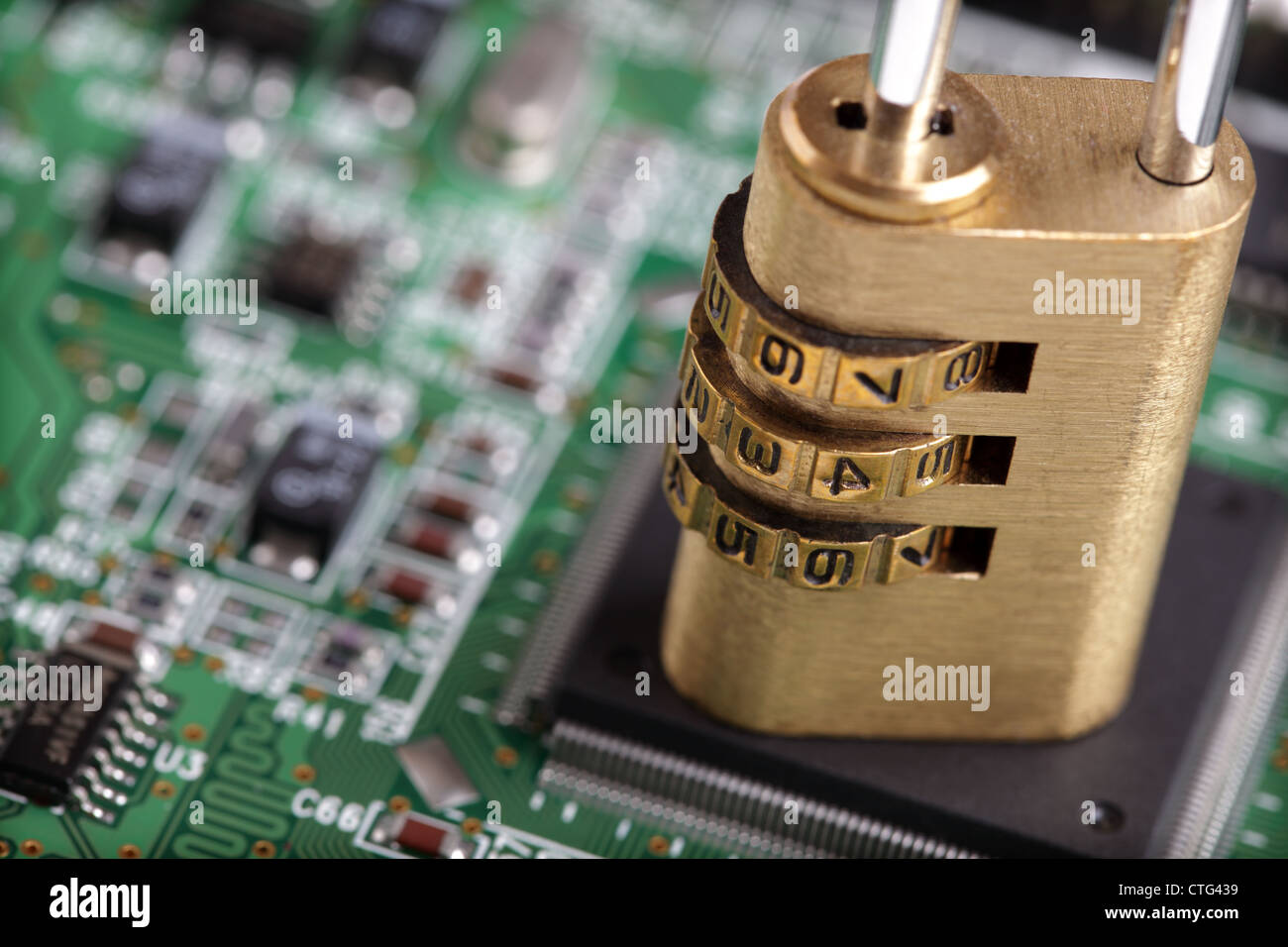 Internet and computer security Stock Photo