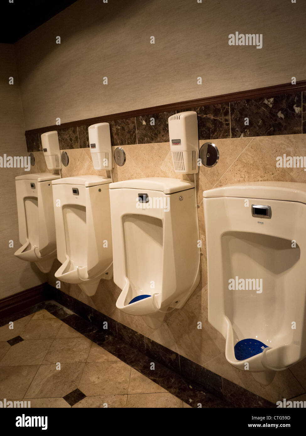 washroom restroom prince of wales hotel Stock Photo