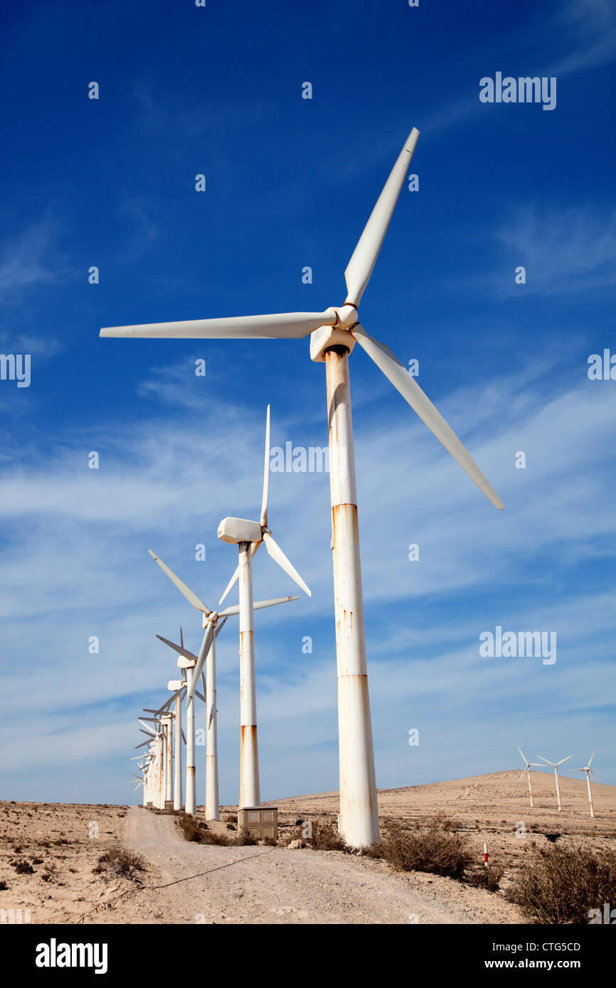 Old rusty wind turbine hi-res stock photography and images - Alamy