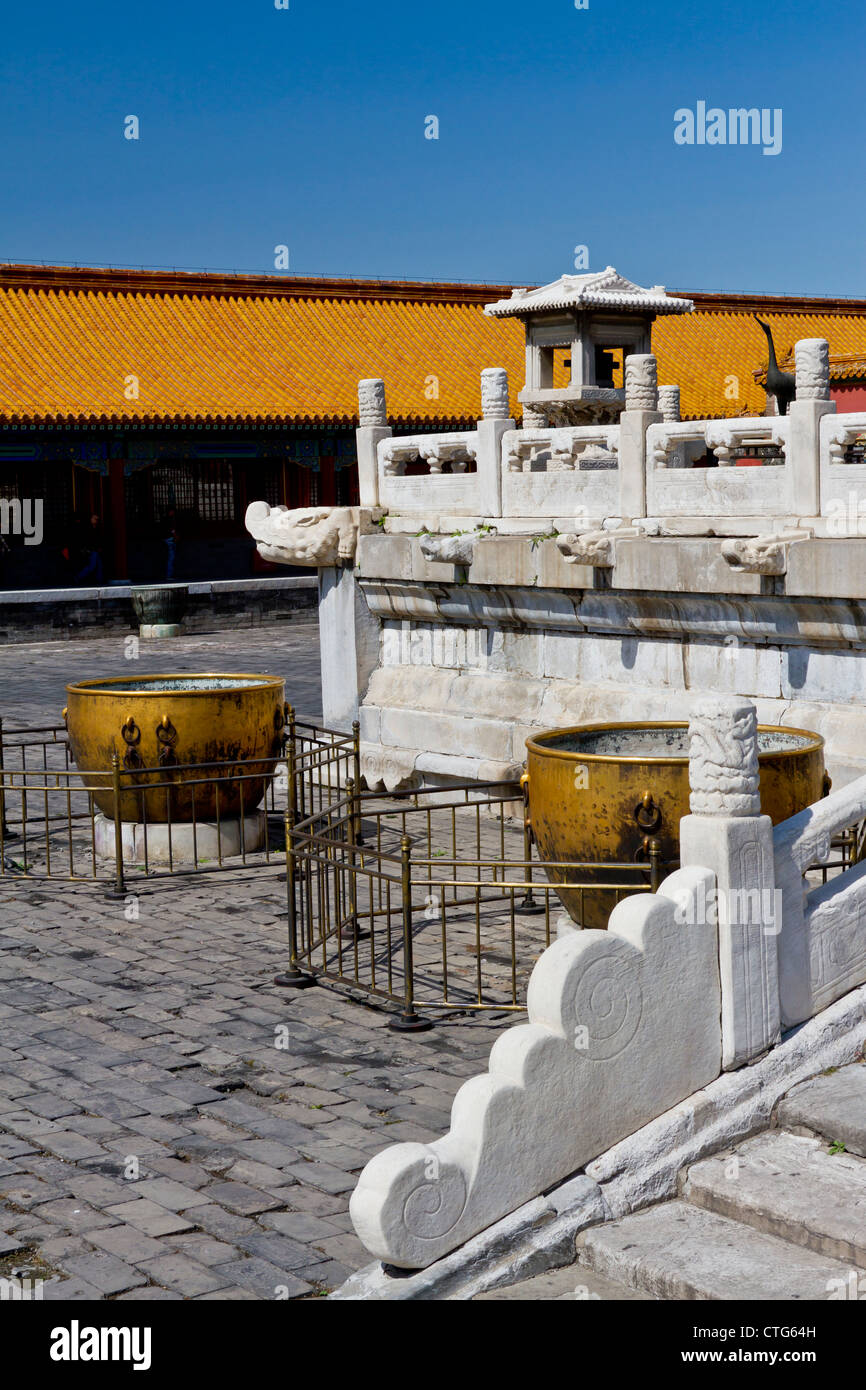 The architecture and design of the historic Forbidden City in Beijing ...