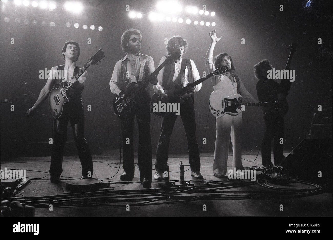 009791 - Blue Oyster Cult in concert in the 1970s Stock Photo