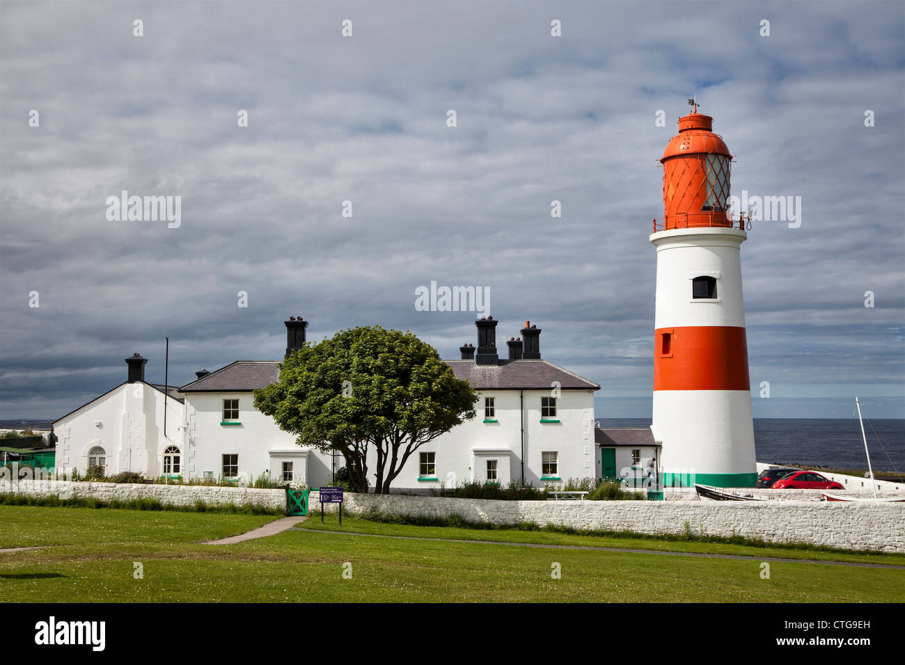 Souter Lighthouse, Whitburn, near Sunderland, Tyne and Wear, UK Stock Photo
