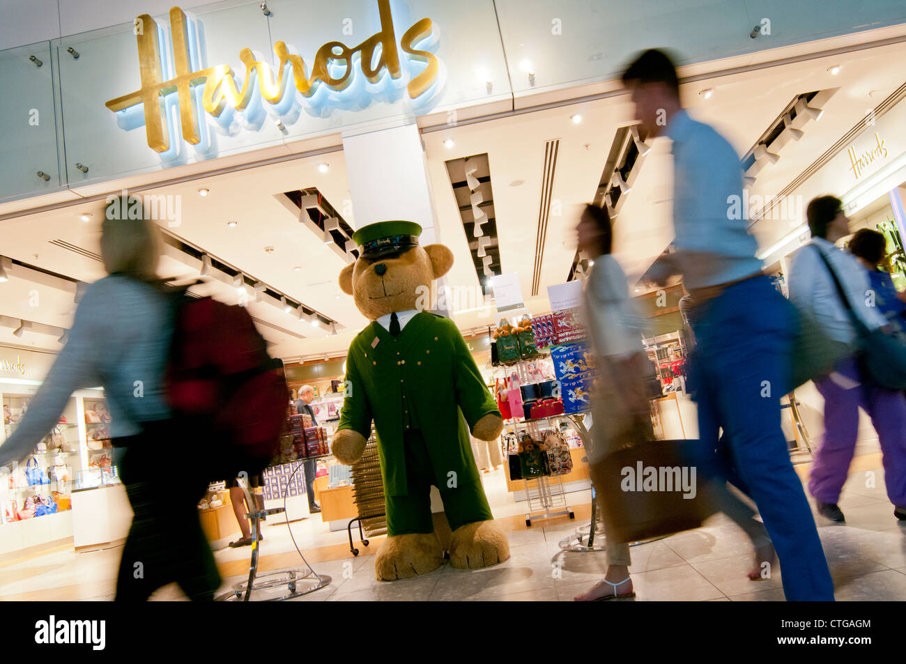 Harrods Duty Free Store, Terminal 4 departure lounge, Heathrow Airport