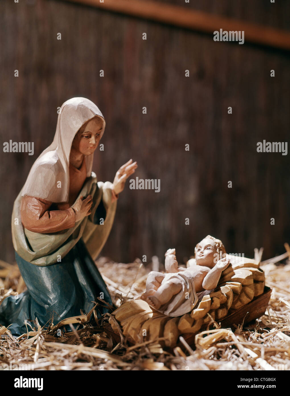 Baby Jesus Manger High Resolution Stock Photography and Images Alamy