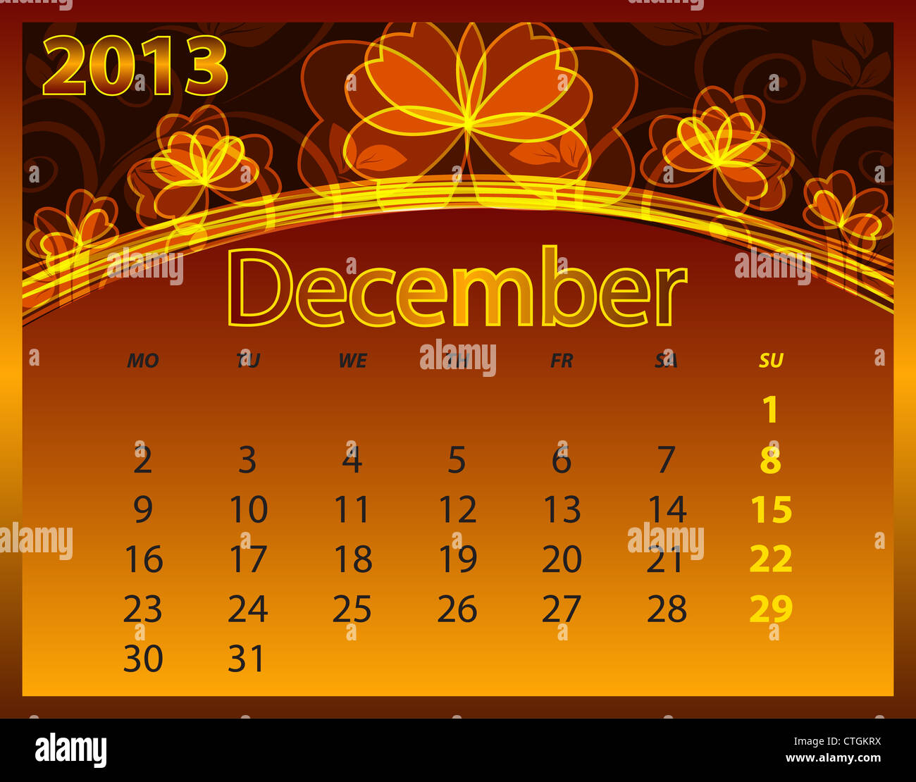 2013 calendar year on the abstract orange background Stock Photo Alamy 2013 calendar year on the abstract orange background Stock Photo Alamy