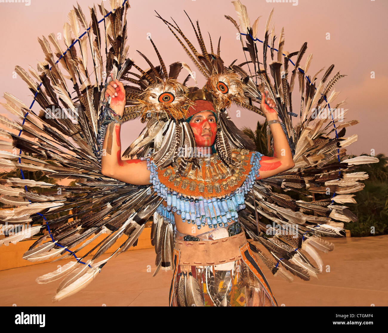 Owl Dancer, representing the creature the Maya revered as a Wise