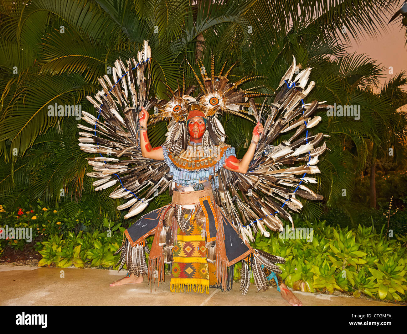 Owl Dancer, representing the creature the Maya revered as a Wise