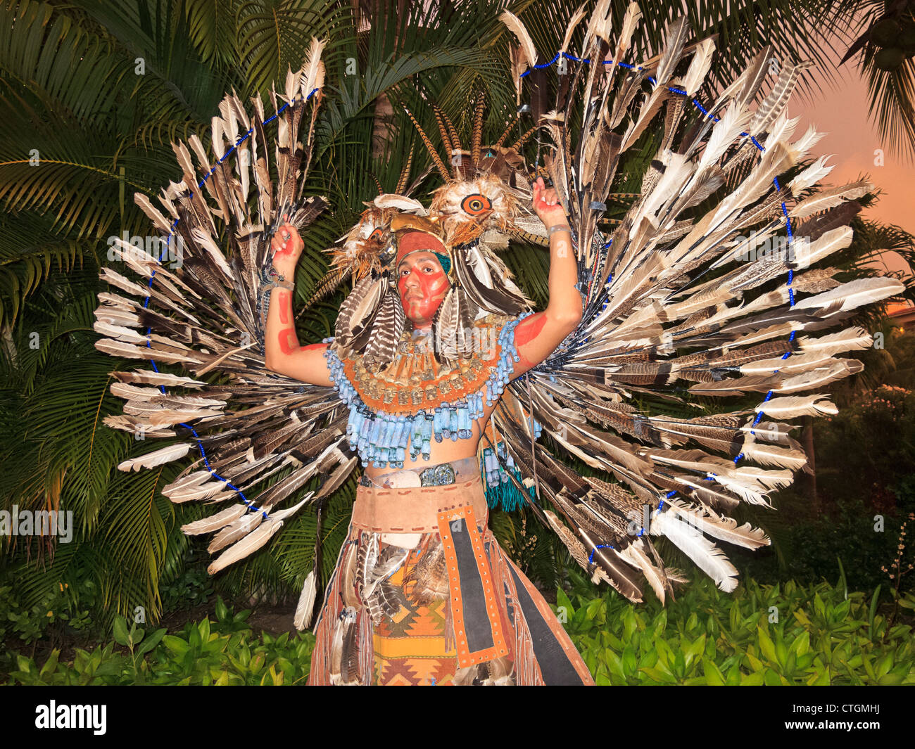 Owl Dancer, representing the creature the Maya revered as a Wise