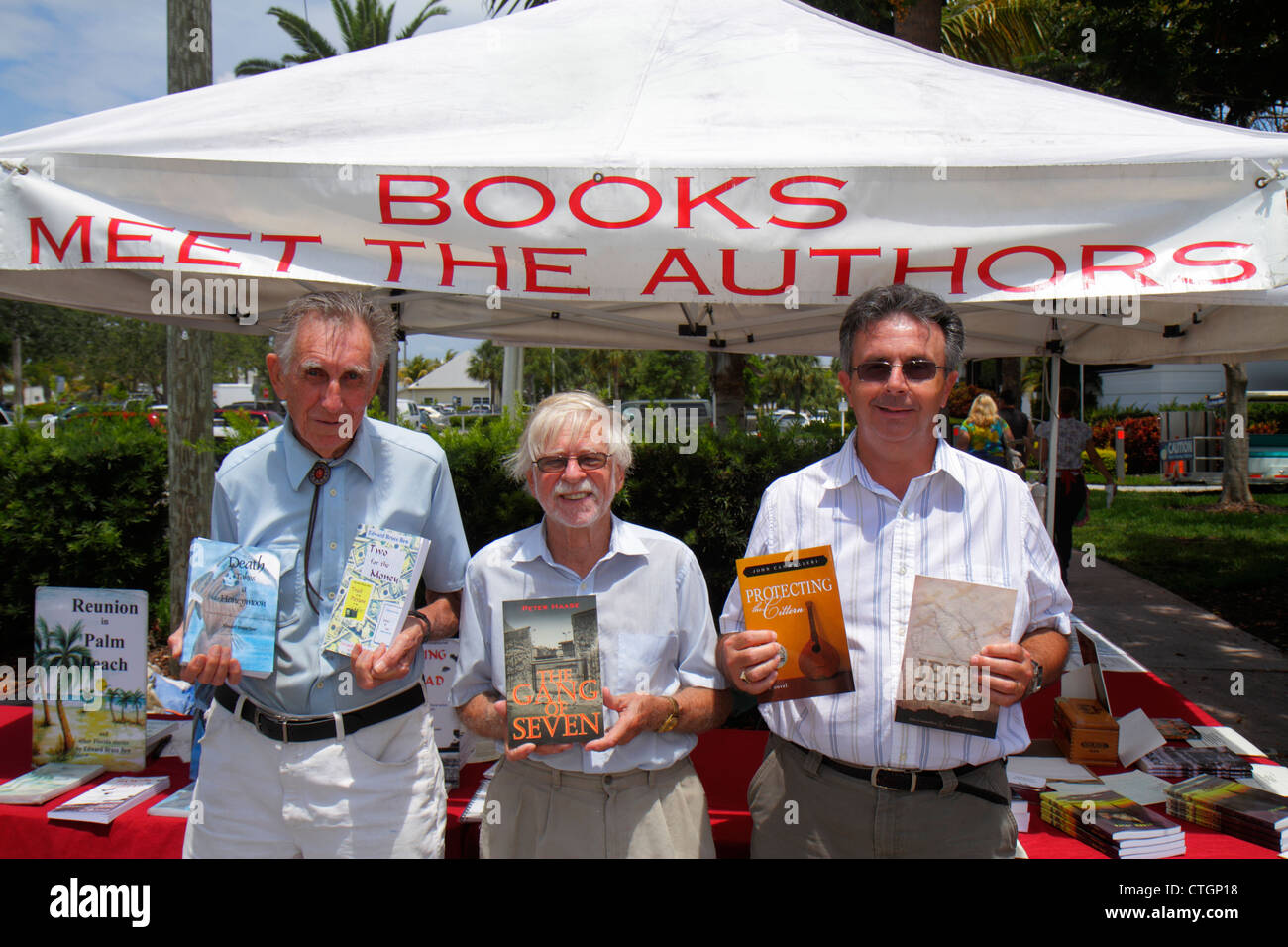 Stuart Florida Green Market farmers market shopping for sale vendor Stock Photo 49540996 Alamy