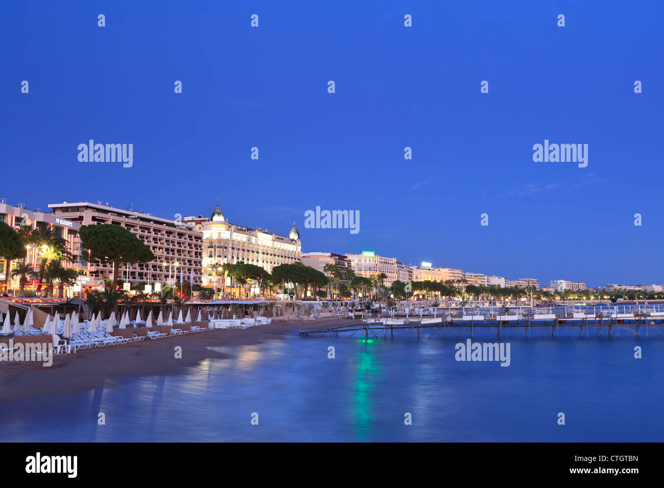 city of Cannes Stock Photo