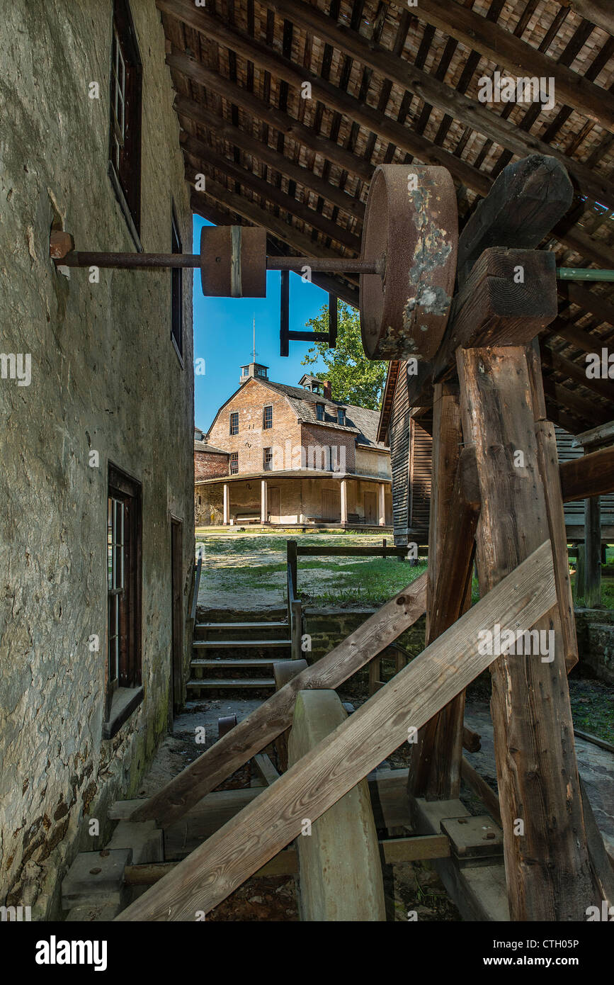 Grist Mill and Post office, Historic Batsto Village, Wharton State Park, Pine Barrens, New