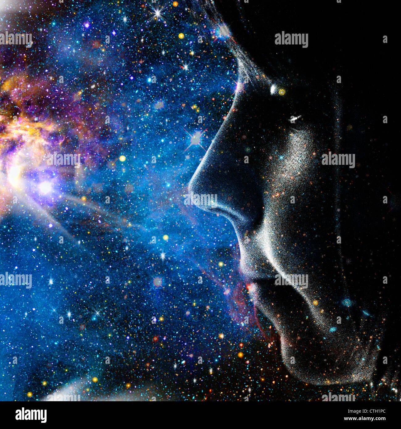 Universe and humanity hi-res stock photography and images - Alamy