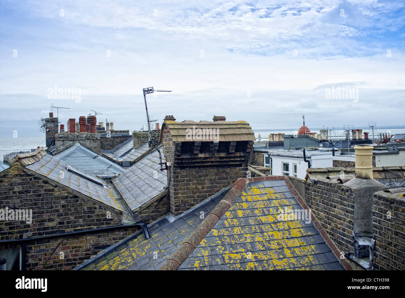 Ramsgate roof tops Stock Photo