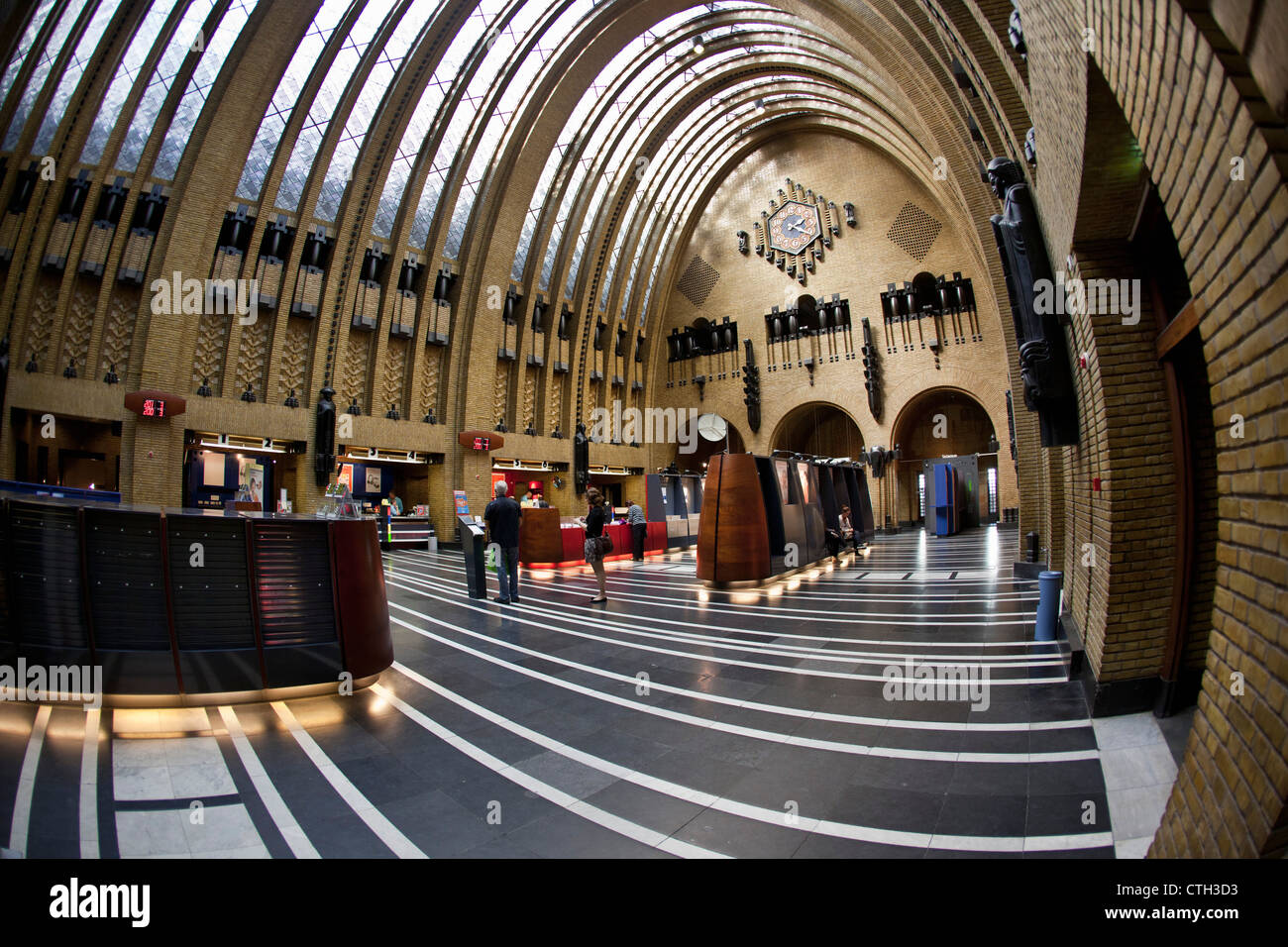 The Netherlands, Utrecht, Former post office called Neude. Fisheye lens  Stock Photo - Alamy