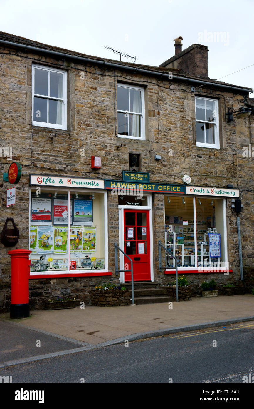 Hawes Post Office, Upper Wensleydale, Yorkshire Dales National Park Stock Photo Alamy