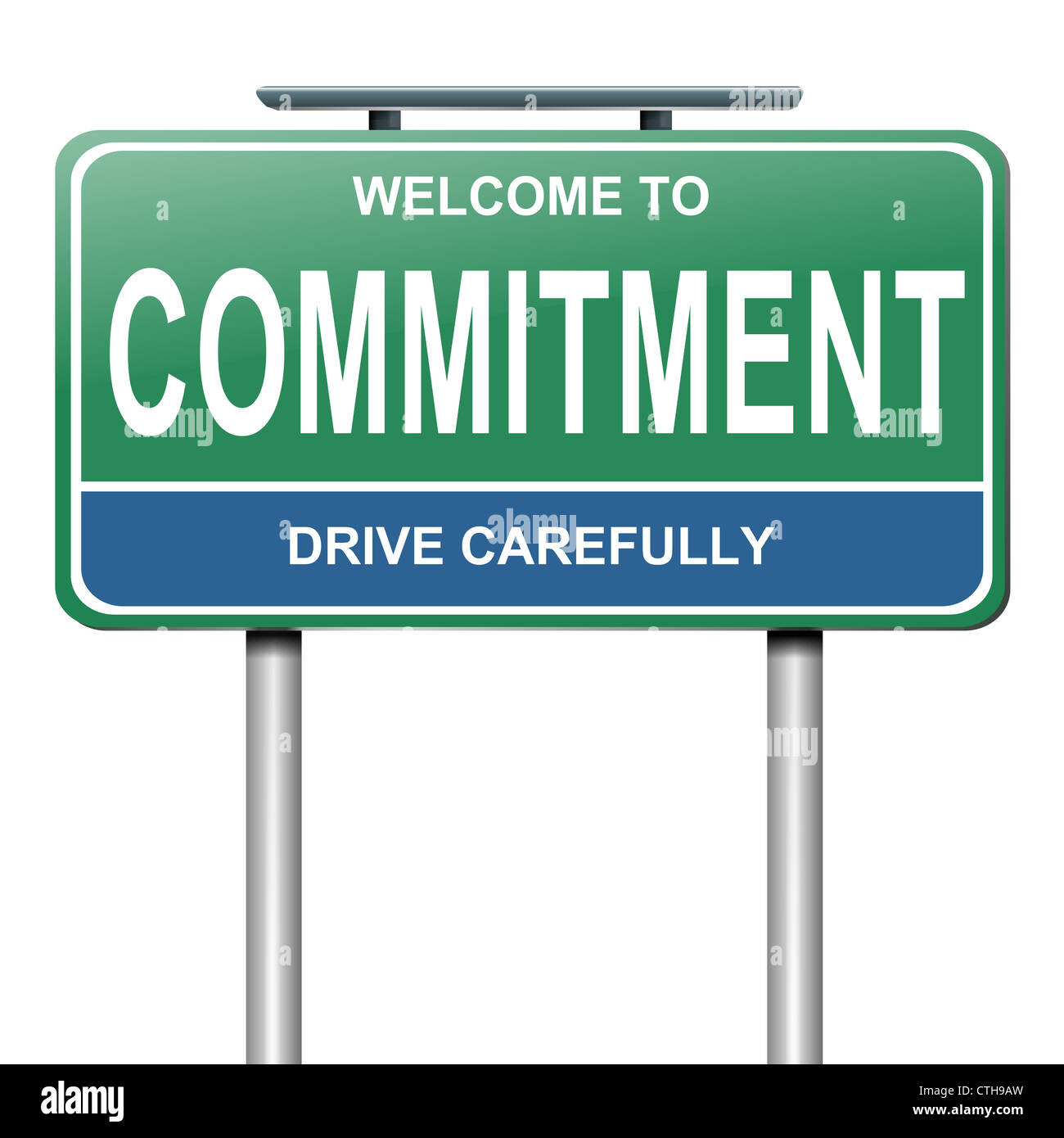 Commitment concept. Stock Photo