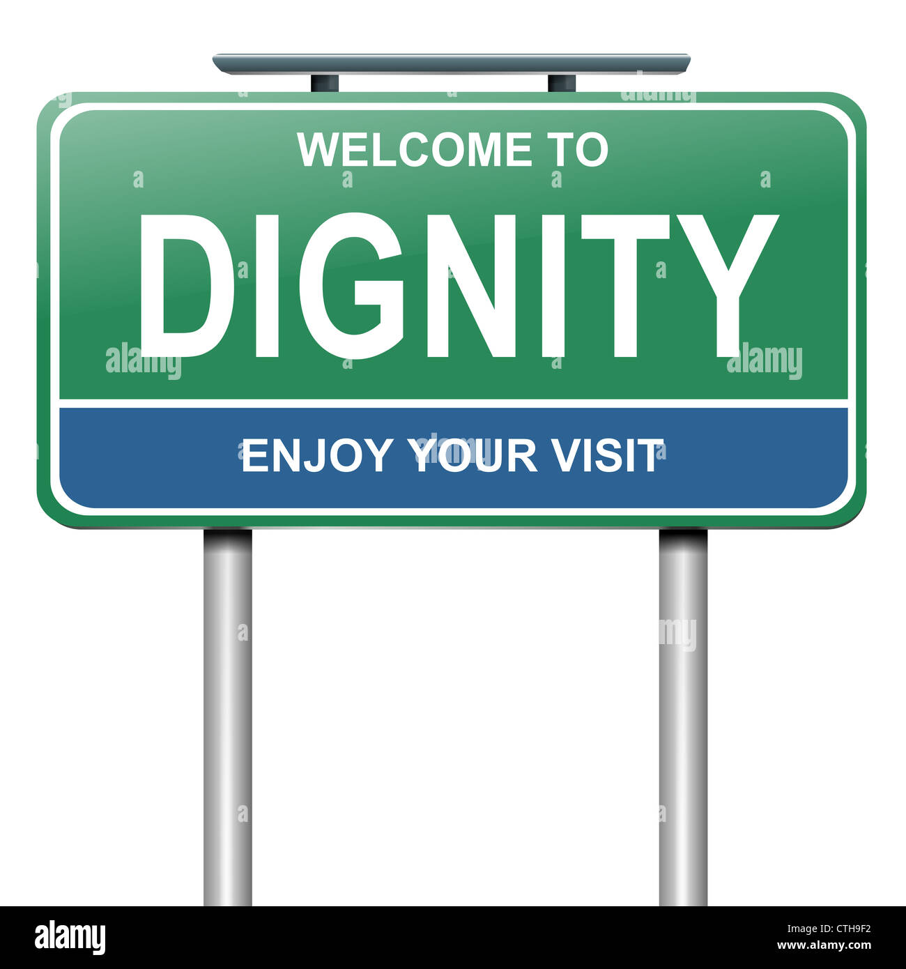 Dignity concept. Stock Photo