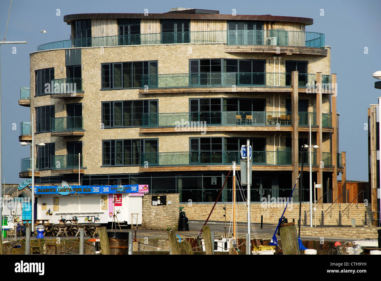 west bay dorset Stock Photo Alamy