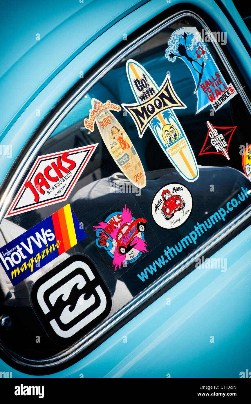 Car stickers hi-res stock photography and images - Alamy