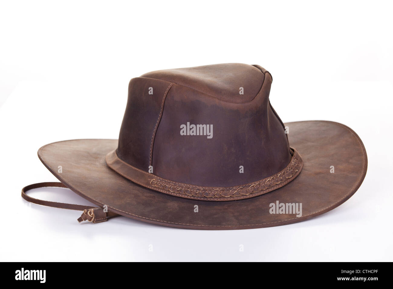 brown cowboy hat Stock Photo Alamy