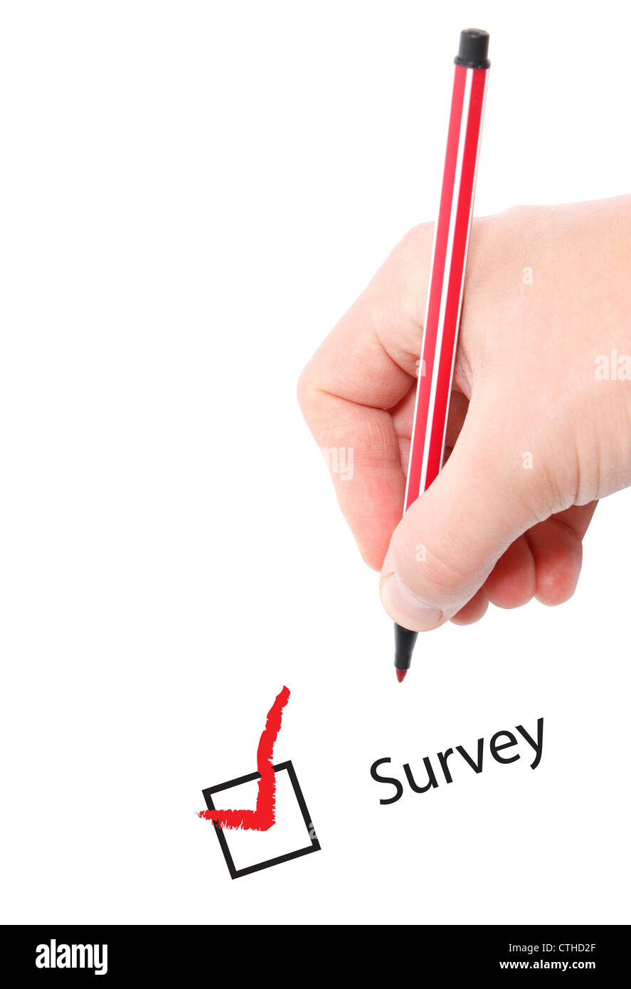 Survey Stock Photo