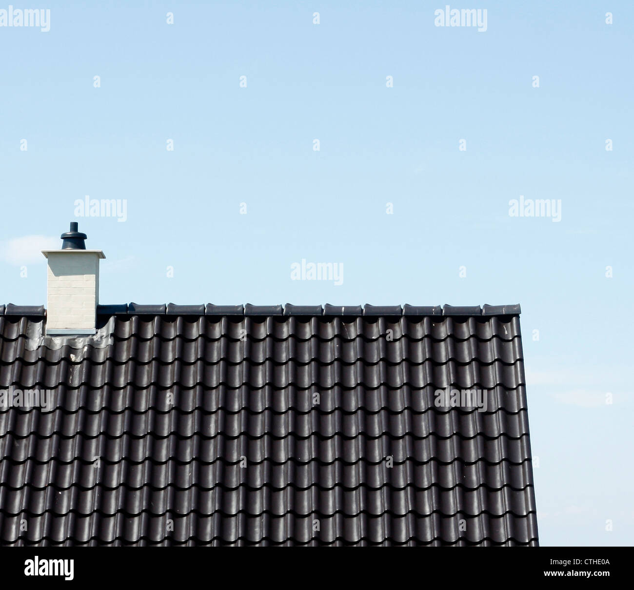 House roof blue sky hi-res stock photography and images - Alamy
