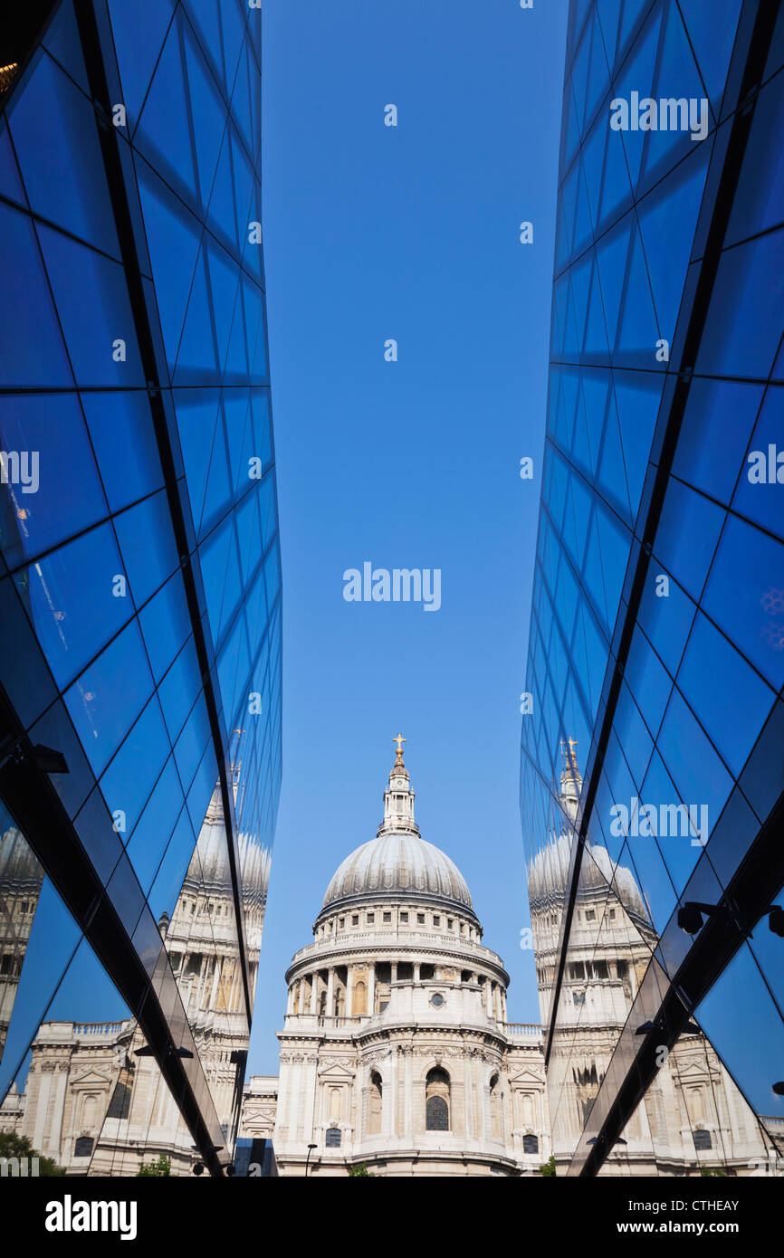 England, London, The City, St Paul's Cathedral Stock Photo