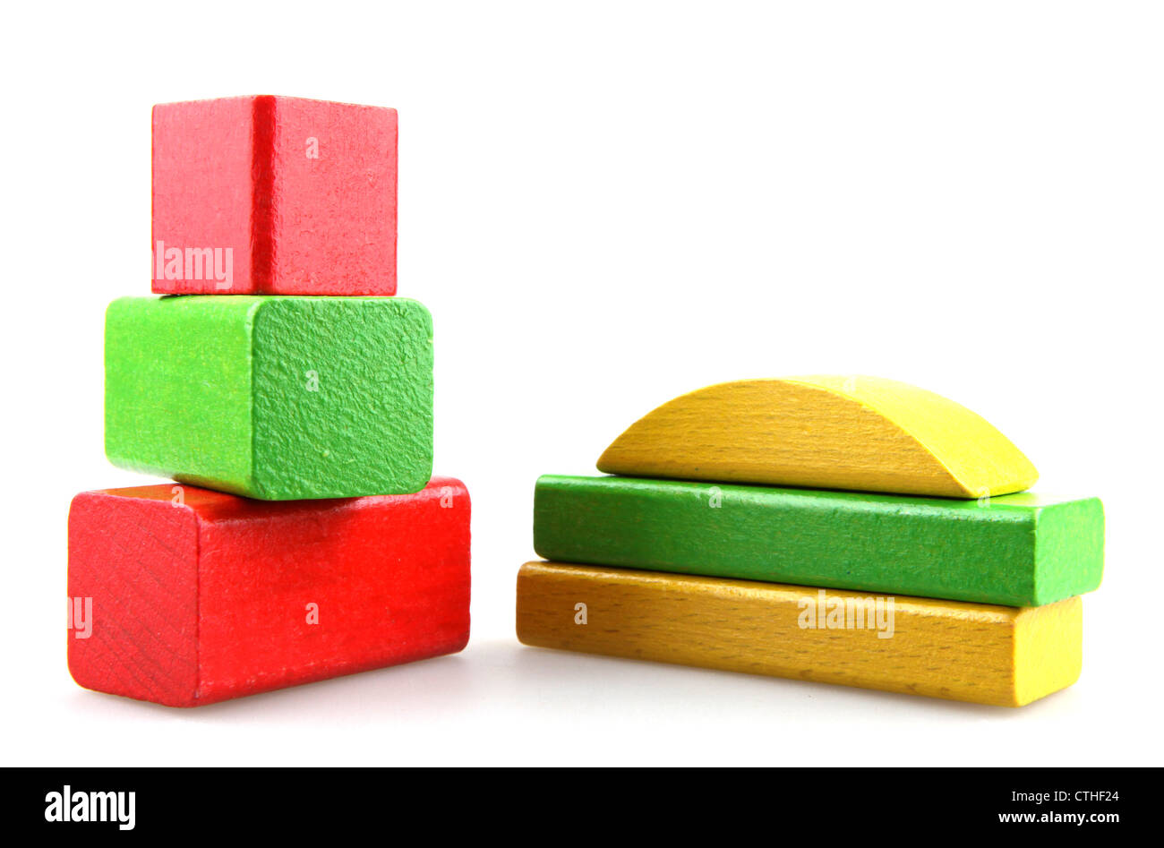 Wooden building blocks Stock Photo Alamy