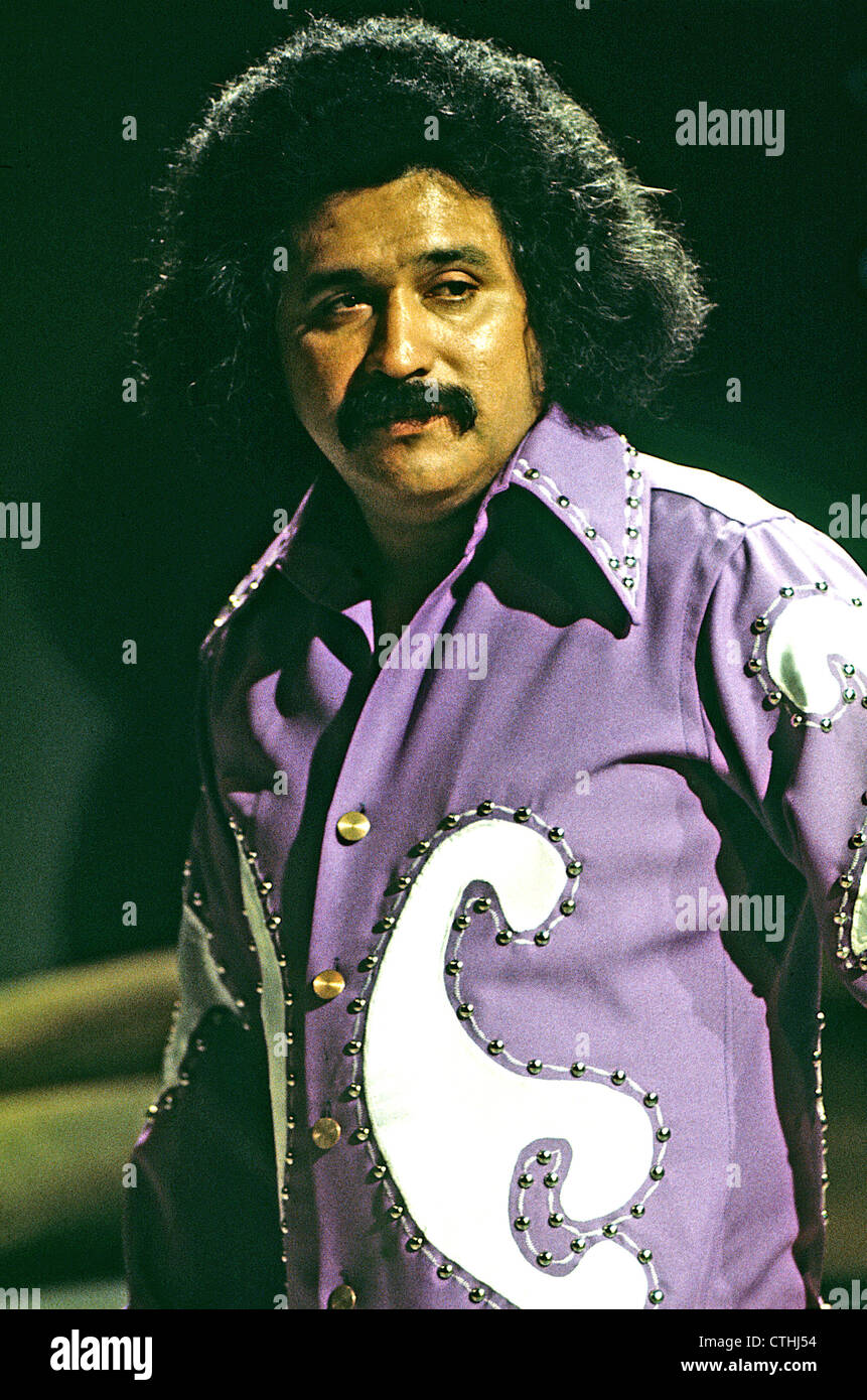 FREDDY FENDER (19372006) US singer in June 1976 Stock Photo Alamy