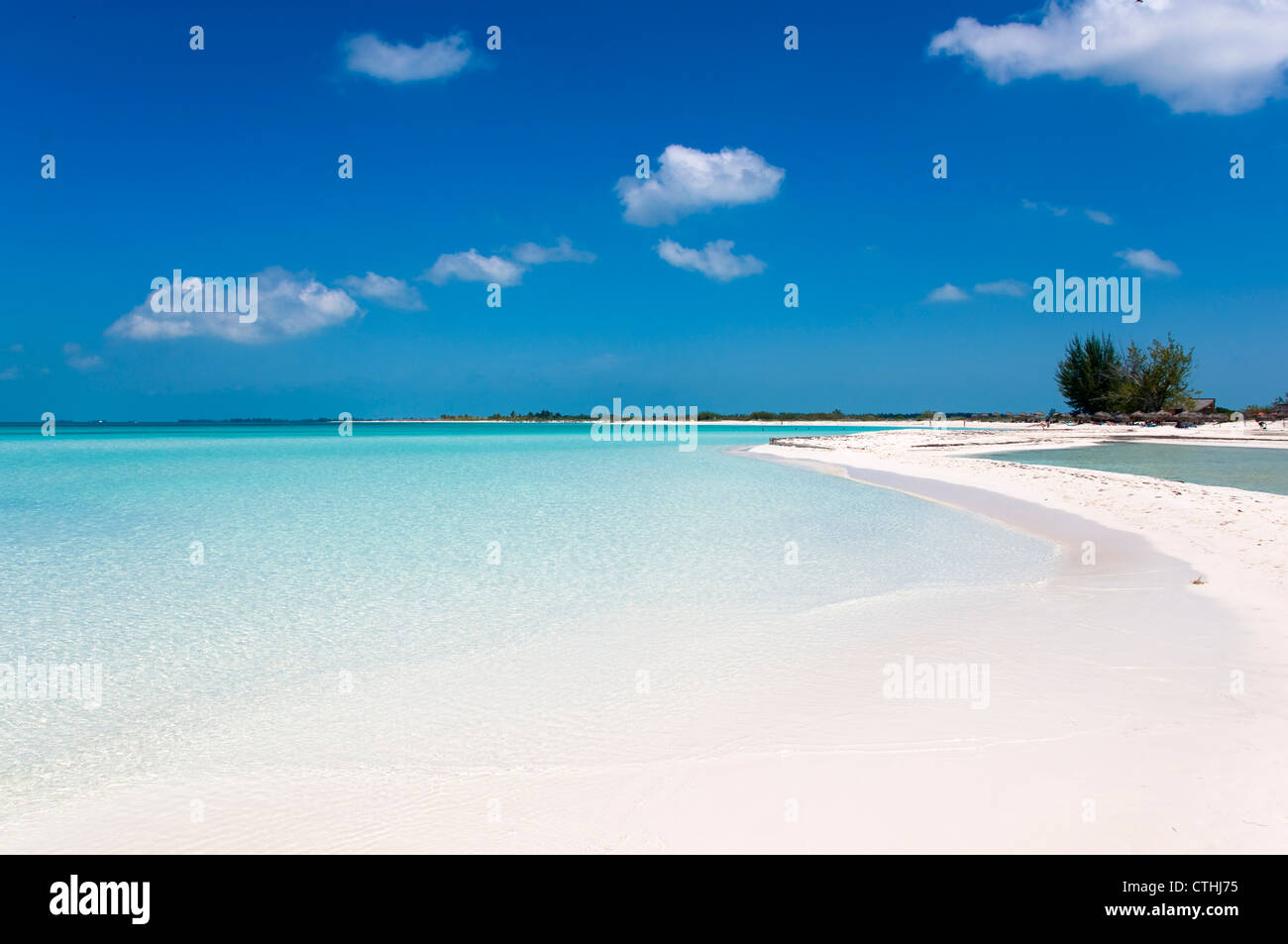 Paradise Beach, Cayo Largo del Sur, Cuba Stock Photo