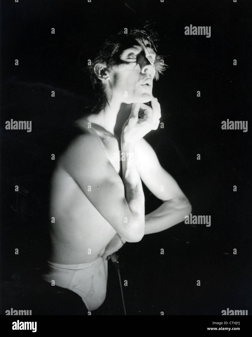 BAUHAUS UK rock group with vocalist Peter Murphy about 1975. Photo