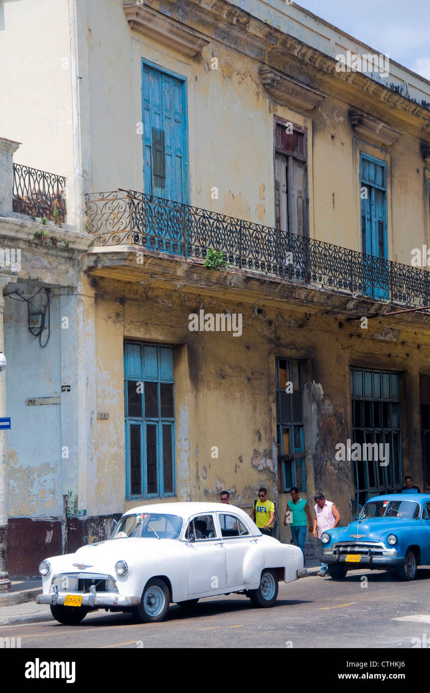 Vintage Car, La Havana, Cuba Stock Photo - Alamy