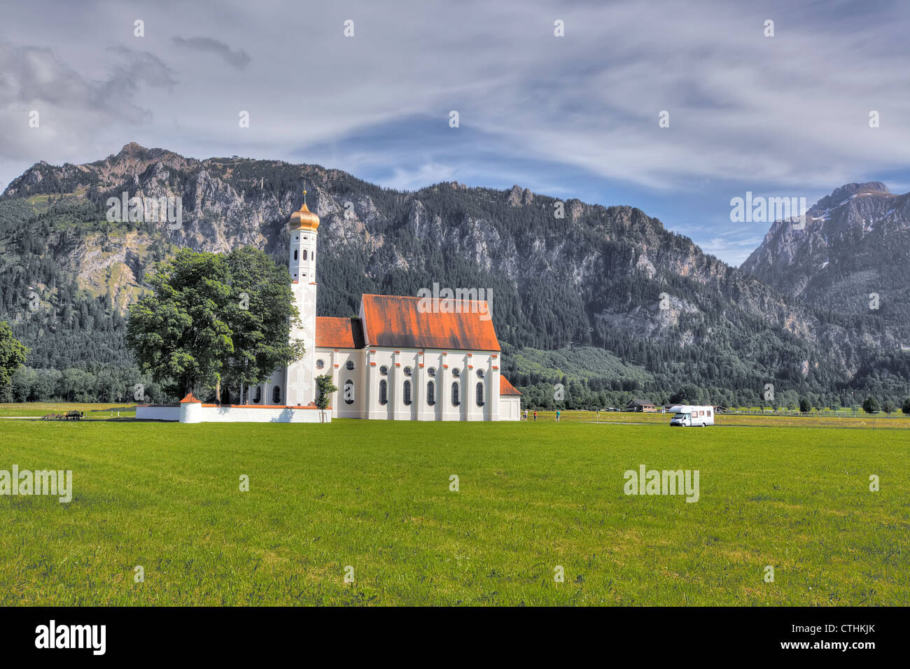 St. Coleman's Church in Bavaria, Germany Stock Photo - Alamy