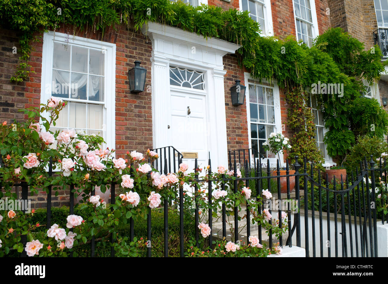 House of the painter Johann Zoffany, Strand on the Green, London, UK