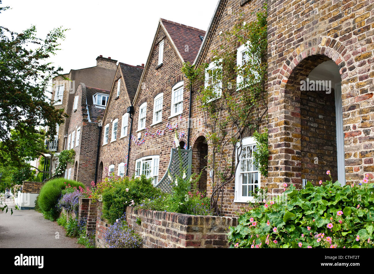 Housees, Strand on the Green, London, UK Stock Photo Alamy