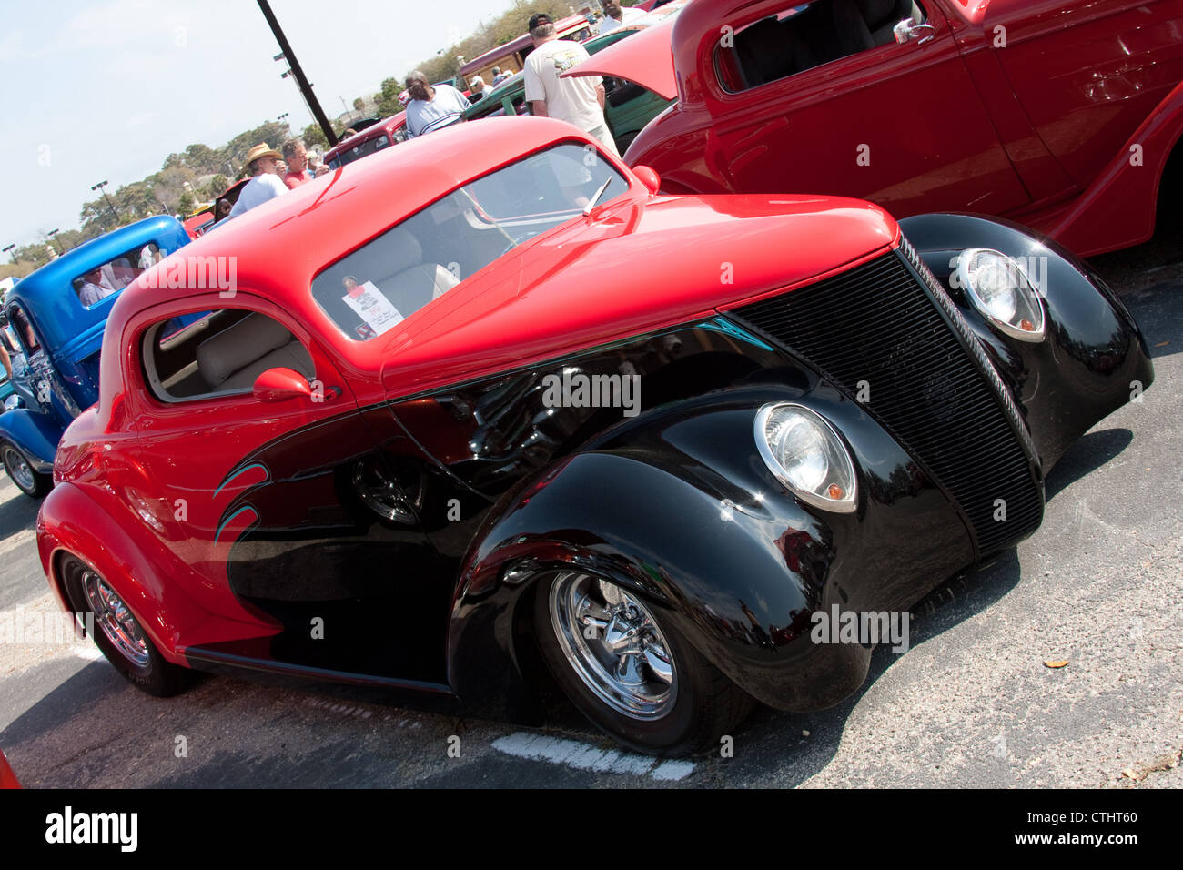 Run To The Sun Car Show Stock Photo - Alamy