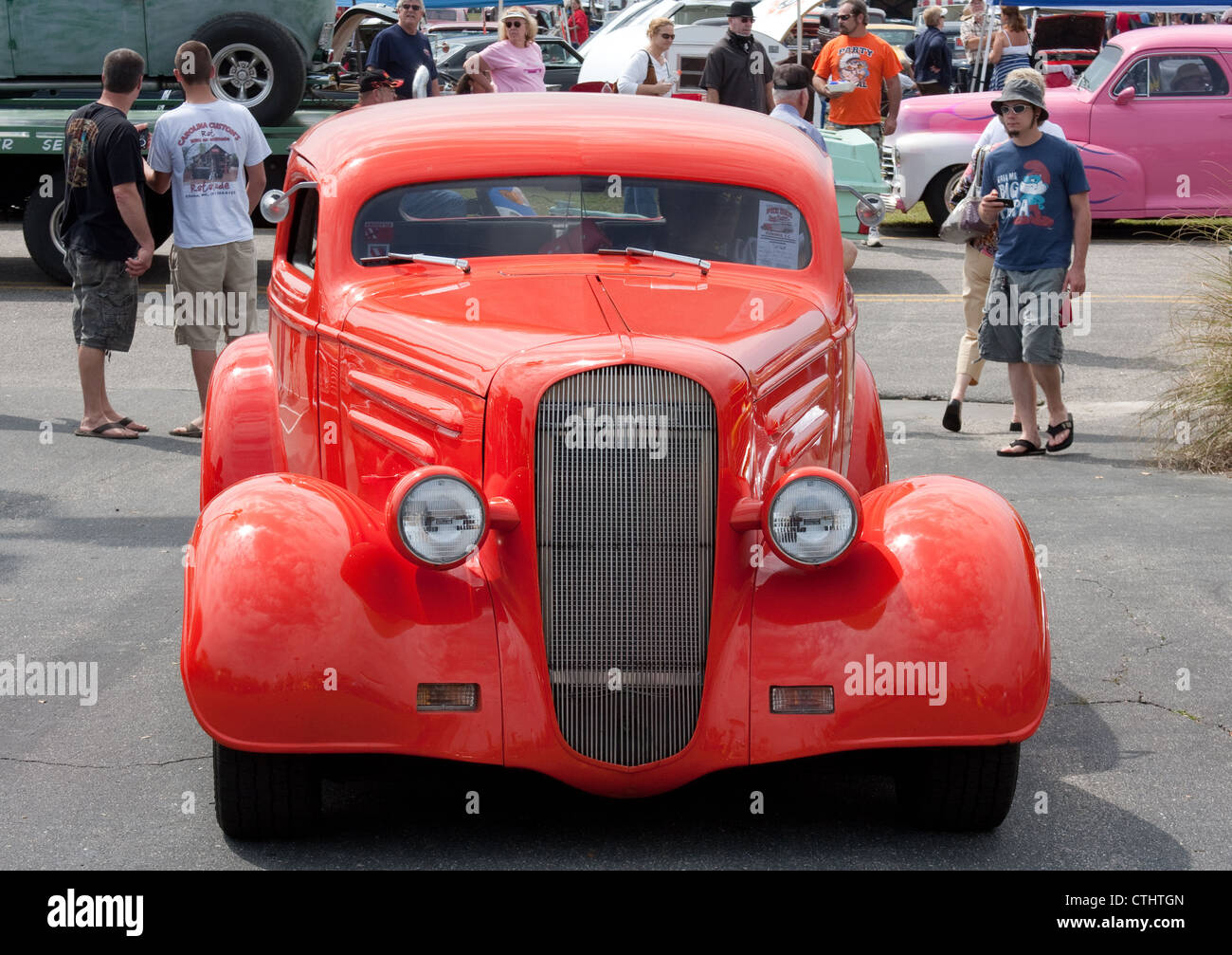 Run To The Sun Car Show Stock Photo Alamy