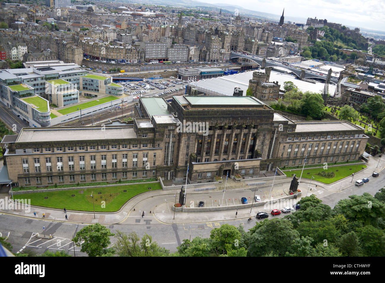 Edinburgh St Andrews House High Resolution Stock Photography and Images