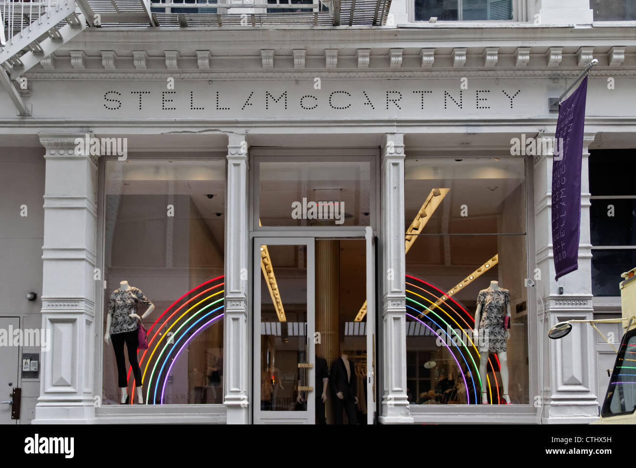 Stella McCartney Boutique in Soho, Manhattan, New York Stock Photo