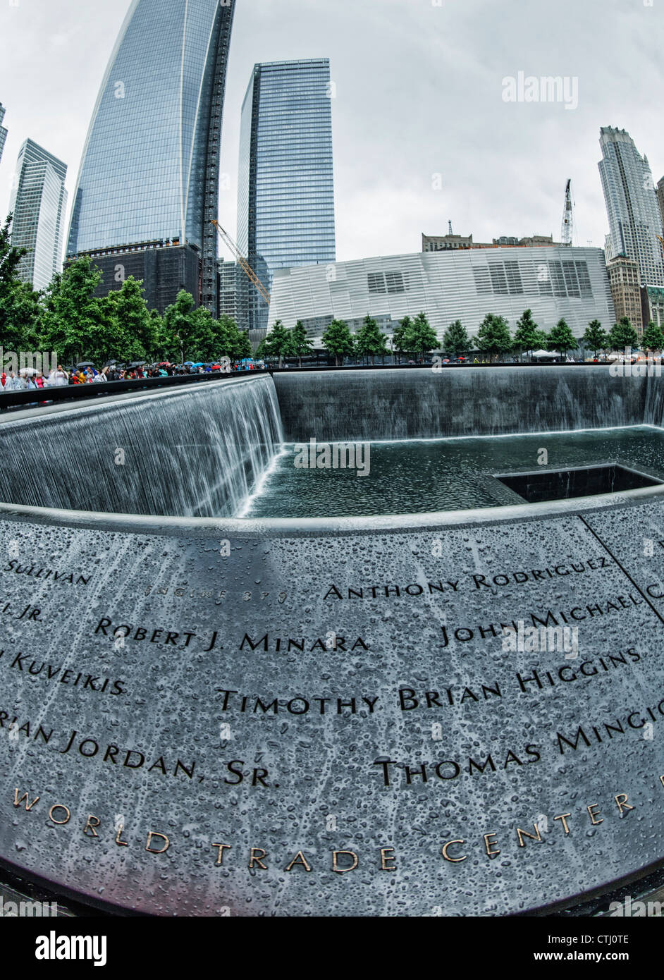 911 World Trade Center Memorial , Ground Zero, Manhattan, New York Stock  Photo - Alamy