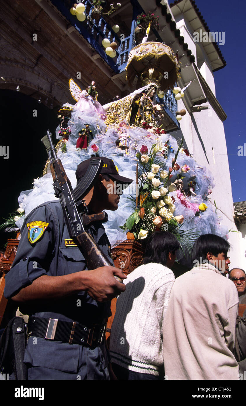 Procession fiesta virgen del carmen hi-res stock photography and images ...